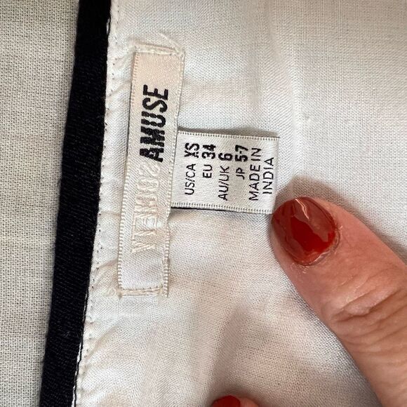 🔥🔥5 for $25🔥🔥 Amuse Society White Black Bell Long Sleeve Mini Bohemian Dress - Picture 10 of 10